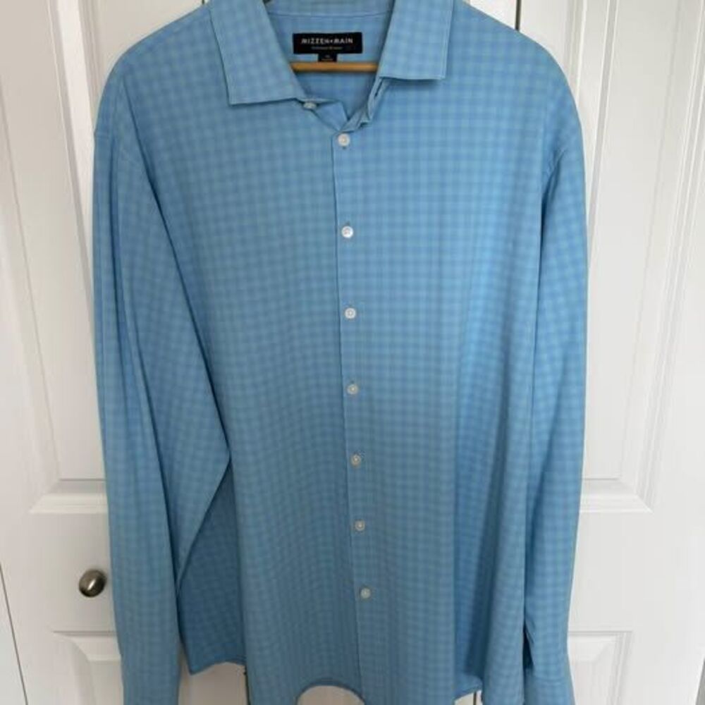 Mizzen+Main Performance Menswear XL Classic Fit Shirt